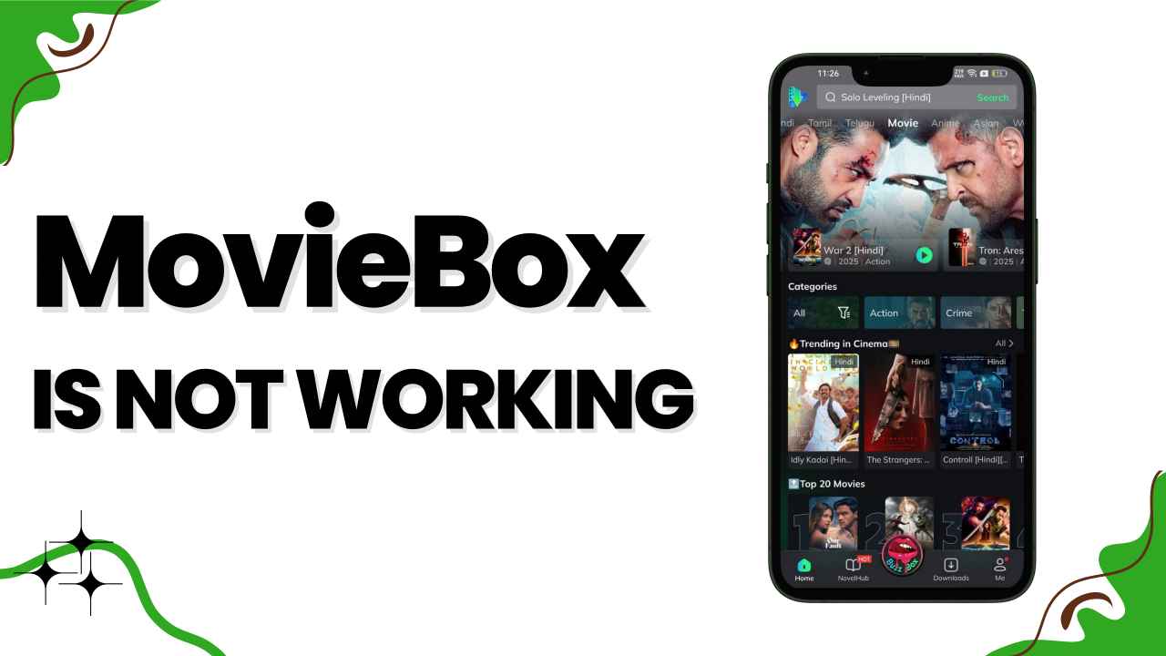 MovieBox is Not Working