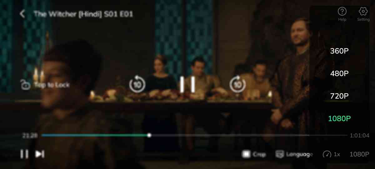 Manually Change Video Quality