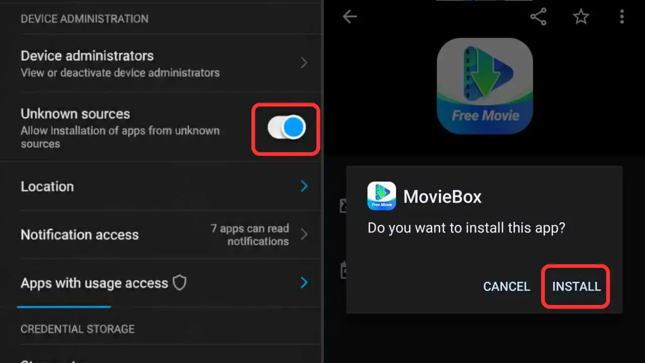Install MovieBox